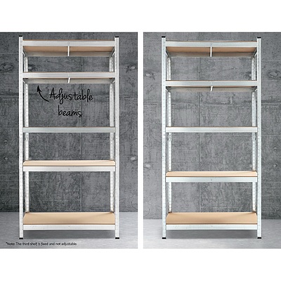 0.9M Warehouse Shelving Racking Storage Garage Steel Metal Shelves Rack - Brand New - Free Shipping