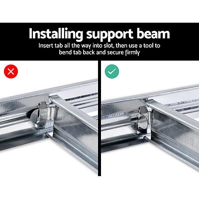 2x0.9M Warehouse Shelving Racking Storage Garage Steel Metal Shelves Rack - Brand New - Free Shipping