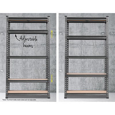 0.7M Metal Steel Warehouse Shelving Racking Garage Storage Shelves Racks - Brand New - Free Shipping