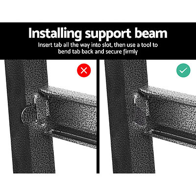 0.7M Metal Steel Warehouse Shelving Racking Garage Storage Shelves Racks - Brand New - Free Shipping