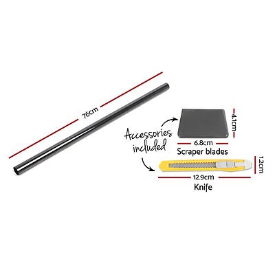 Window Tint Film Black Commercial Car Auto House Glass 76cm X 7m VLT 15%