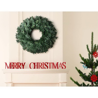60cm Christmas Wreath - Green - Brand New - Free Shipping
