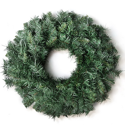 60cm Christmas Wreath - Green - Brand New - Free Shipping