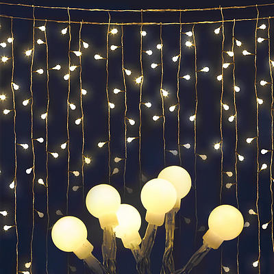 Christmas LED Curtain Lights - Free Shipping
