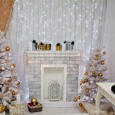 Christmas LED Curtain Lights - Brand New - Free Shipping