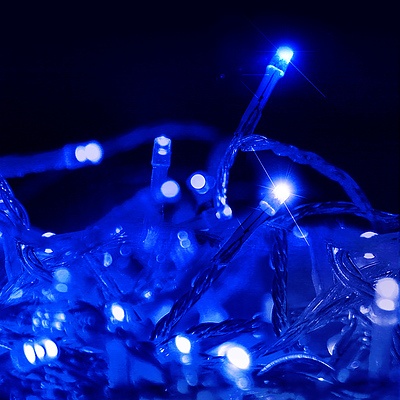 Christmas LED String Lights - Blue - Brand New - Free Shipping