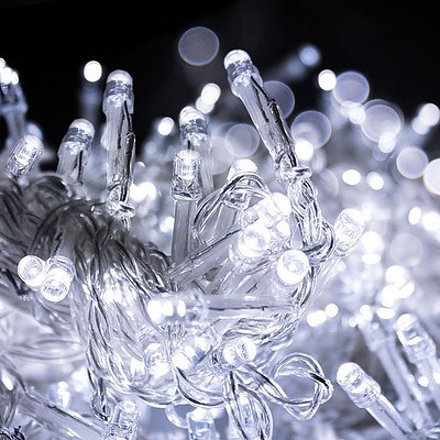 Christmas LED String Lights - White - Brand New - Free Shipping