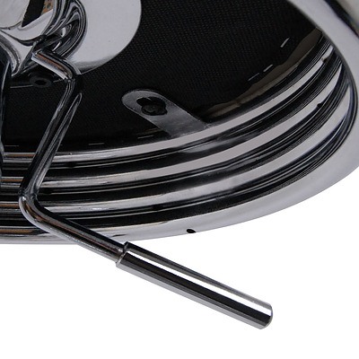 Set of 2 PU Leather Swivel Backless Bar Stool - Black - Free Shipping