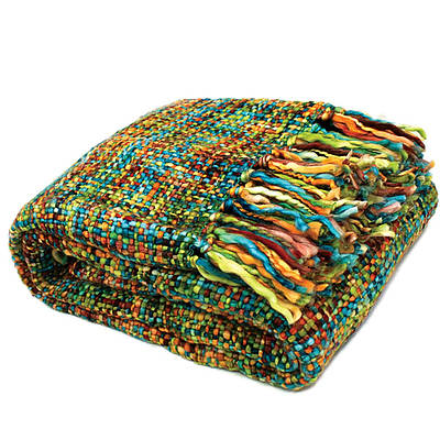 Oslo Throws 127x152 cm - Peacock - Free Shipping - RRP: $99.95