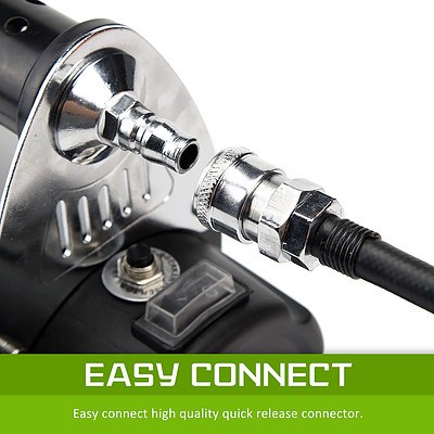 Dynamic Power 12V Air Compressor 210L/min - Silver - Brand New with 12 Months Warranty