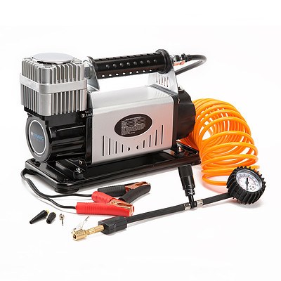 Dynamic Power 12V Air Compressor 210L/min - Silver - Brand New with 12 Months Warranty