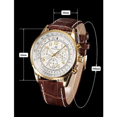 Kronen & Sohne Multifunction Automatic Mechanical Watch - RRP: $500 - Brand New