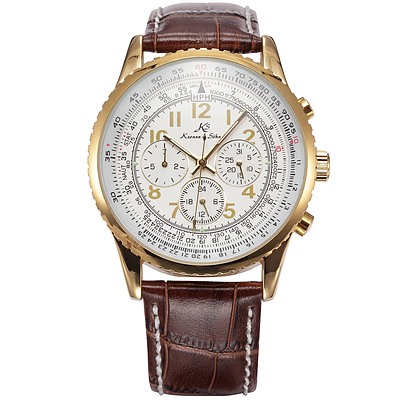 Kronen & Sohne Multifunction Automatic Mechanical Watch - RRP: $500 - Brand New